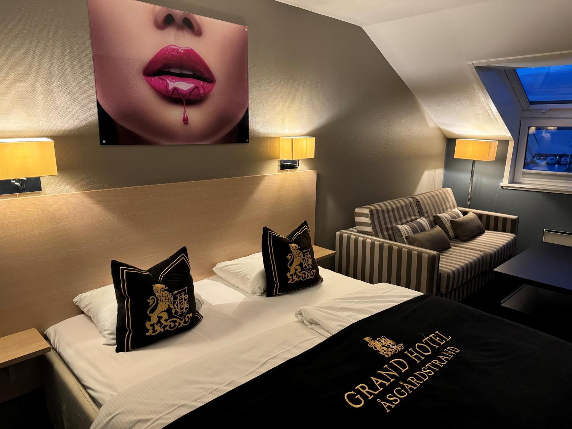 Grand Hotel Asgardstrand - Unike Hoteller Exterior foto